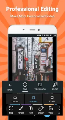 Video maker & music slideshow android App screenshot 6